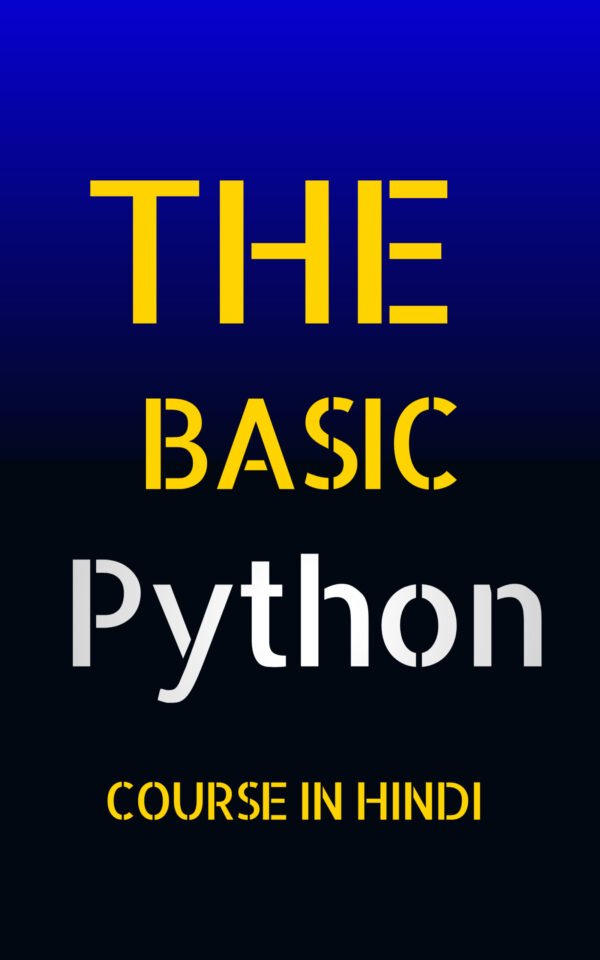 Basic Python Course in Hindi pdf