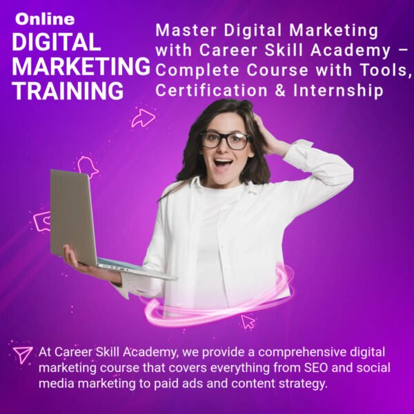 Live Classes Daily Career Skill Academy Complete Digital marketing course